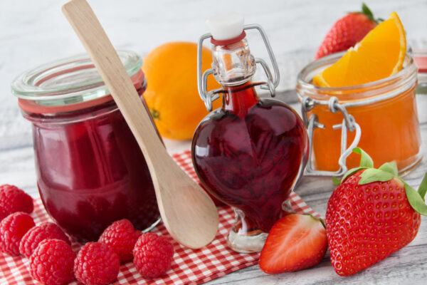 Marmelade einkochen - einwecken